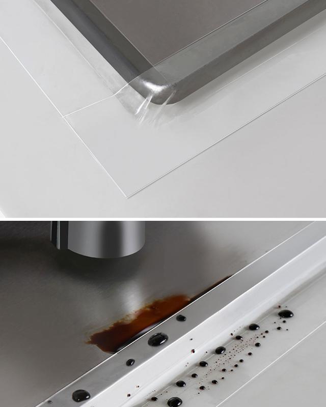 防カビ マスキングテープ テープ クリアテープ 防水テープ 防カビテープ 撥水テープ 防水 防カビ 撥水 撥油 アクリルテープ 透明テープ 台所コーナー キッチンコーナー