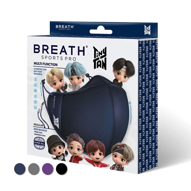 TinyTANｘBREATH SLIVER BTS スポーツプロマスク BTSマスク 韓国マスク