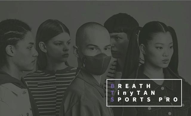 TinyTANｘBREATH SLIVER BTS スポーツプロマスク BTSマスク 韓国マスク