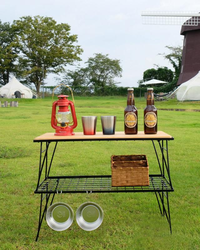 アウトドア テーブル メッシュ キャンプテーブル アウトドアテーブル アウトドア折りたたみテーブル フィールドテーブルラック