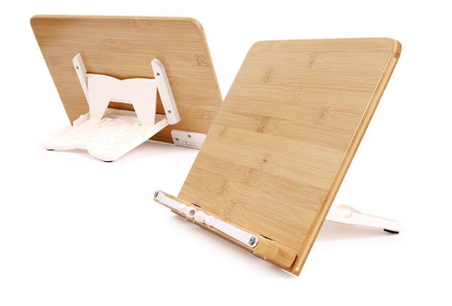 ブックスタンド 木製 書見台 本立て 竹製 ノートPCスタンド パソコンスタンド