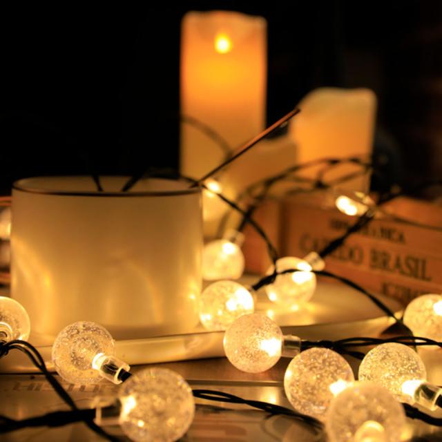 イルミネーション 屋外 ソーラー イルミネーションライト LED ジュエリーライト ledイルミネーションライト バブルライト