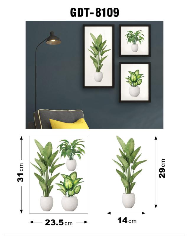 ウォールステッカー 植物 木 おしゃれ 壁 北欧 はがせる 壁紙 シール ウォールステッカー植物 壁紙ウォールステッカー