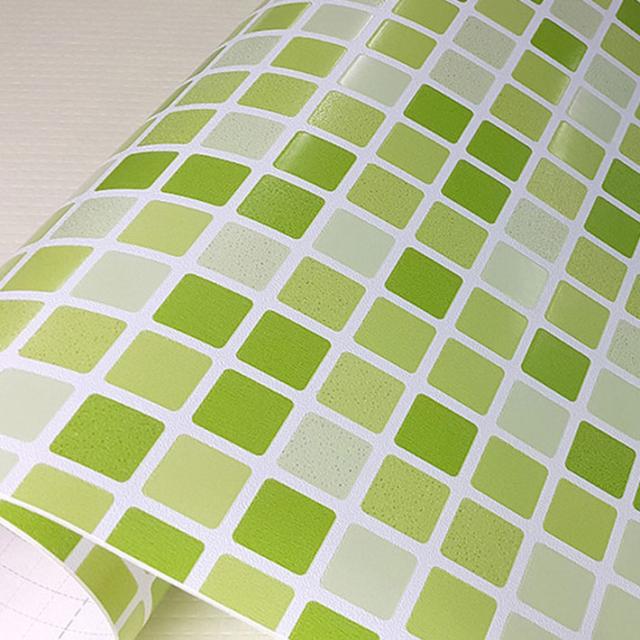 キッチン 壁紙 タイル のり付き タイル柄 壁紙 シール はがせる壁紙 リメイクシート 北欧 クロス 補修 防水