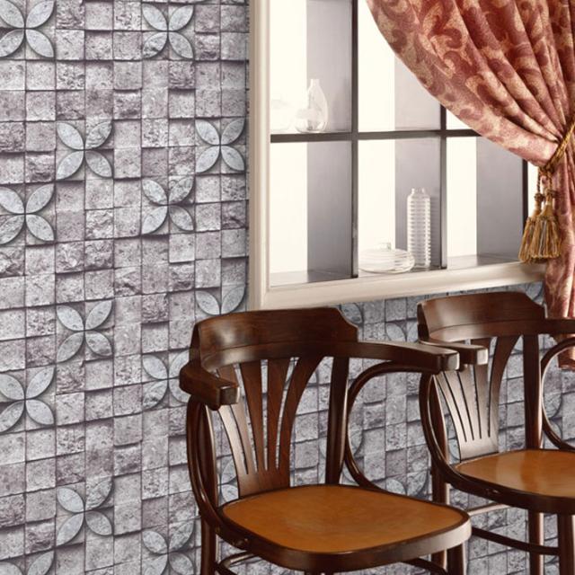 キッチン 壁紙 タイル のり付き タイル柄 壁紙 シール はがせる壁紙 リメイクシート 北欧 クロス 補修 防水