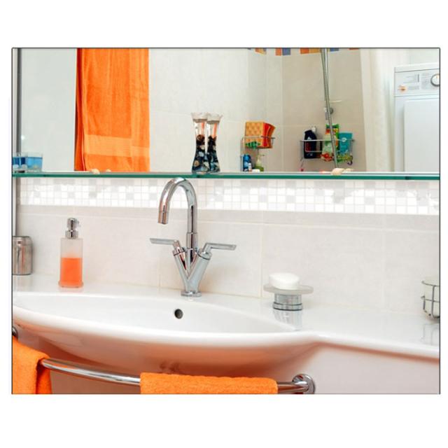 壁紙 はがせる シール のり付き レンガ 白