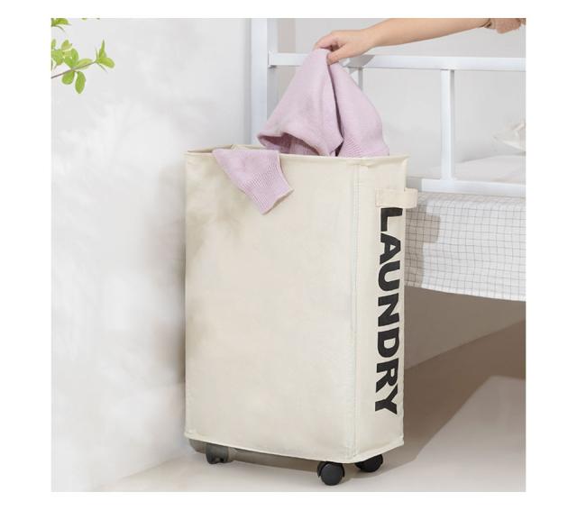 ランドリーバスケット キャスター スリム メッシュふた付き ランドリーボックス ランドリーバッグ ランドリーボックス