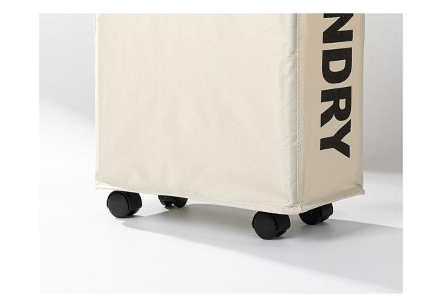 ランドリーバスケット キャスター スリム メッシュふた付き ランドリーボックス ランドリーバッグ ランドリーボックス