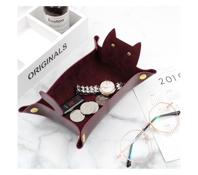 アクセサリートレイ オシャレ レザー アクセサリートレー アクセサリーケース アクセサリー収納