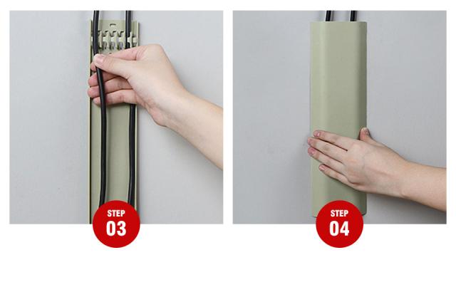 配線カバー おしゃれ 床 モール 壁 テレビ 配線モール ケーブルカバー 配線隠し 両面テープ フラットモール 配線 隠し ケーブル カバー