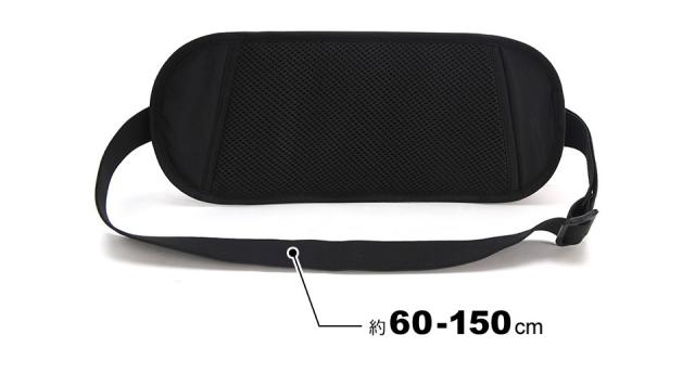 セキュリティポーチ スキミング防止 薄型 女性 ウエストポーチ ボディバッグ