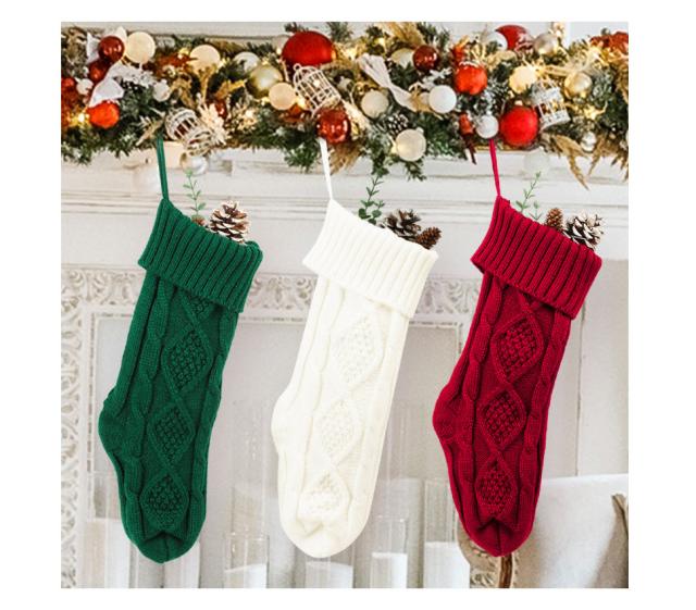 クリスマス 靴下 プレゼント 入れ クリスマスソックス 飾り 装飾 オーナメント クリスマス靴下 プレゼント入れる靴下