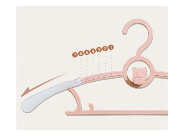 ハンガー 子供用 キッズ ミニ 伸縮ハンガー ベビーハンガー 子供用ハンガー キッズハンガー