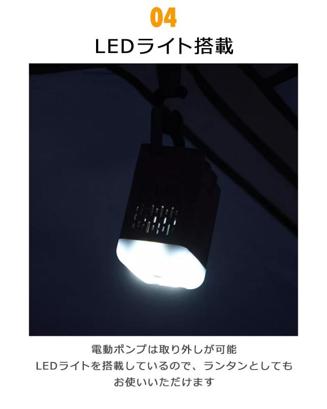 エアーベッド エアベッド 簡易ベッド 折りたたみベッド ポータブルベッド シングルベッド 電動ポンプ付きベッド エアマット 寝具 ベッド