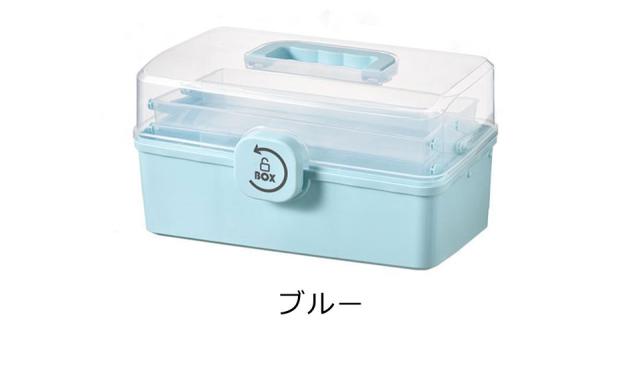 救急箱 おしゃれ 大容量 かわいい 薬箱 サプリメント 収納ボックス 家庭用