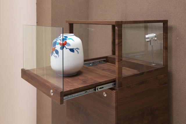 マレー55 コレクションケース 完成品 鍵付き キャスター付き 幅55 奥行