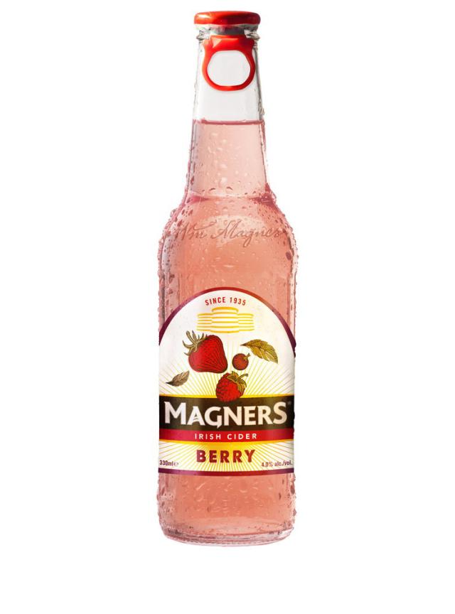 マグナーズ ベリーサイダー 330ml/瓶 (Magners Berry Cider) サイダー 甘味果実酒 アイルランド 【1ケース販売