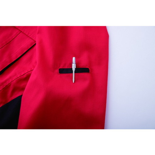 空調服 空調服[[R下]] 長袖ブルゾン ウエアのみ シルバー L KU92400K30S3 環境改善用品 暑さ対策用品 冷却衣服(代引不可)【送料無料】 空調服 空調服[[R下]] 長袖ブルゾン ウエアのみ シルバー L