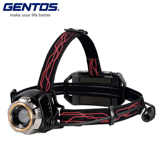 GENTOS GH-101RG ヘッドライト 箱付き GH-101RG - GENTOS