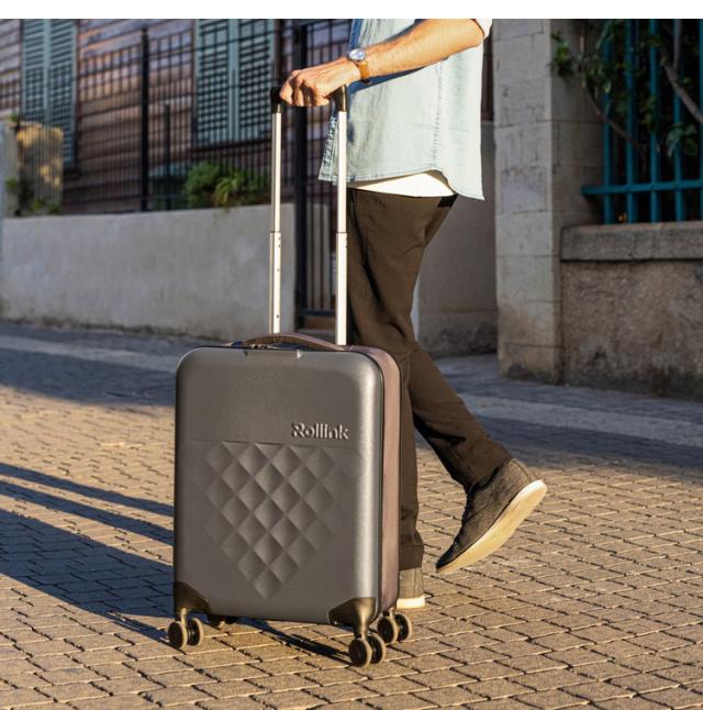 Rollink キャリーバッグ キャリーケース スーツケース フォーダブルスーツケース 40L 4輪 2.8kg 折りたたみ 折りたたみ式 軽量 スリム 薄型 省スペース ローリンク(代引不可)【送料無料】