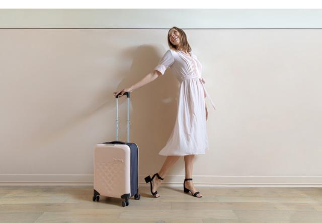 Rollink キャリーバッグ キャリーケース スーツケース フォーダブルスーツケース 40L 4輪 2.8kg 折りたたみ 折りたたみ式 軽量 スリム 薄型 省スペース ローリンク(代引不可)【送料無料】