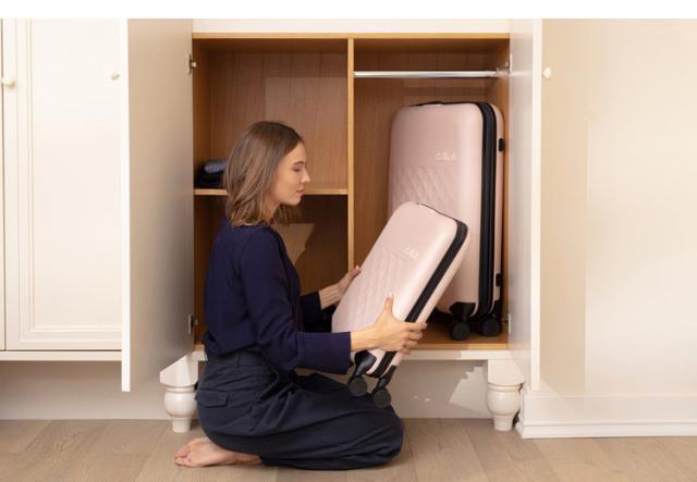 Rollink キャリーバッグ キャリーケース スーツケース フォーダブルスーツケース 40L 4輪 2.8kg 折りたたみ 折りたたみ式 軽量 スリム 薄型 省スペース ローリンク(代引不可)【送料無料】