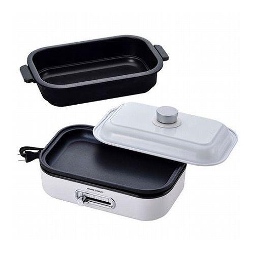ホームスワン ソロホットプレート(鍋付) 33×19.5×17.5cm C6116646(代引不可)【送料無料】