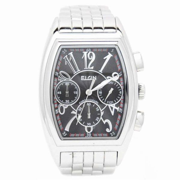 在庫最安値⋉ ELGIN PAY マーケット - リコメン堂|商品ロットナンバー:261735529 エルジン トノー型クロノウォッチ FK1215S-Bの通販はau 特価高品質