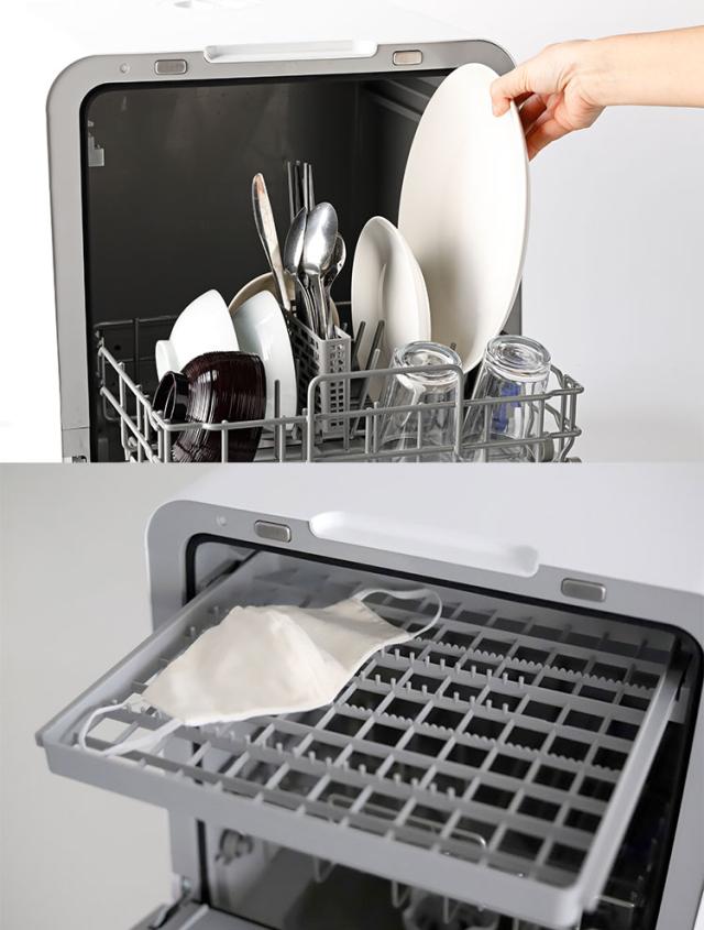 siroca シロカ 食器洗い乾燥機 工事不要 タンク式 コンパクト 自動ドア