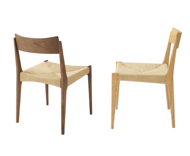 ペーパーコード ダイニングチェア 木製 木脚 ACE-73 東谷 スツール