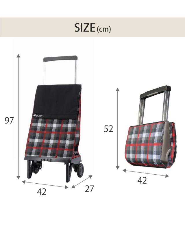 正規販売店】 ロルサー ROLSER ショッピングカート キャリー