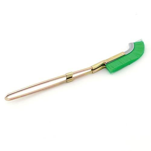 SK11・チャンネルブラシナイロン曲柄・NO.39・大工道具・砥石・ペーパー・チャンネルブラシ・DIYツールの画像