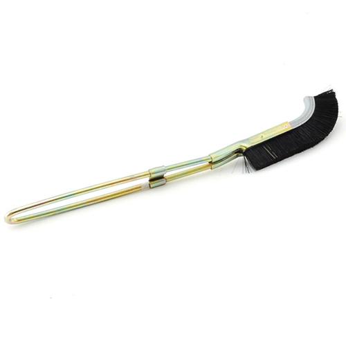 SK11・チャンネルブラシ豚毛‐曲柄・NO.41・大工道具・砥石・ペーパー・チャンネルブラシ・DIYツールの画像