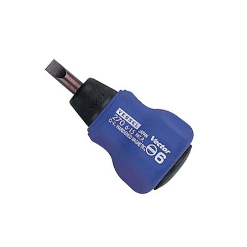 ベッセル・ベクトル普通ドライバー・B-270‐-6X15・作業工具・ドライバー・スタビードライバー・DIYツールの画像