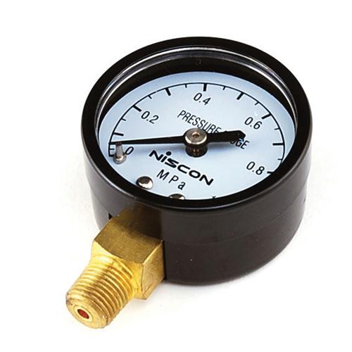 ＳＫ１１・圧力計‐４０mm‐下ネジ・APG-1・電動工具・エアーツール・エアー配管継ぎ手・DIYツールの画像