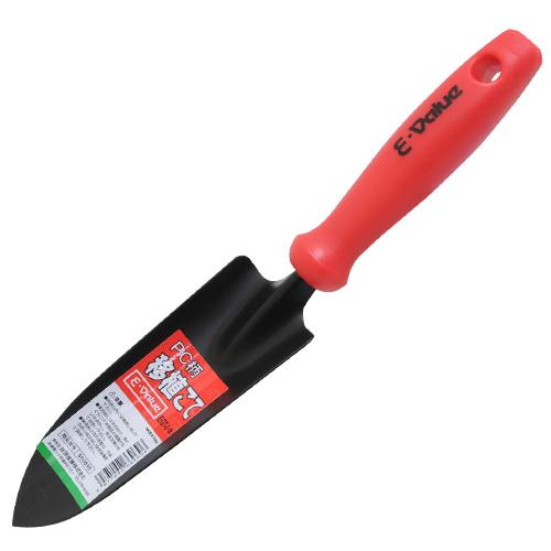 Ｅ−Ｖａｌｕｅ・ＰＣ柄移植コテ‐赤・EGT-6・園芸道具・移植コテ・スコップ・DIYツールの画像