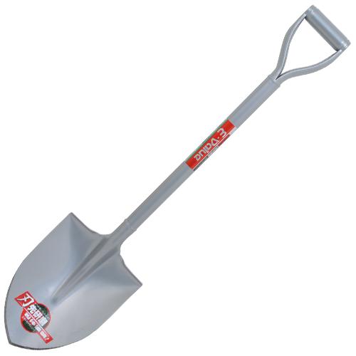 Ｅ−Ｖａｌｕｅ・パイプ柄丸ショベル‐刃先研磨・EPS-1・園芸道具・ショベル・パイプ柄・DIYツールの画像