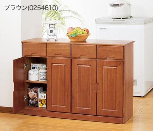 限定品人気 キッチンワゴン 天然木カウンターワゴン 4枚扉 天然木 ワゴン キッチンカウンター キッチン収納 カウンター キッチン(代引不可)【送料無の通販はau PAY マーケット - リコメン堂インテリア館 最安値100%新品