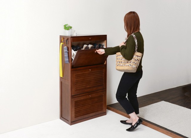 得価在庫あ 萩原 PAY マーケット - リコメン堂|商品ロットナンバー:297765559 MSS-6973BR シューズラック(代引不可)の通販はau 大人気限定SALE