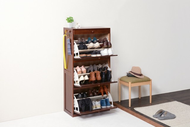 得価在庫あ 萩原 PAY マーケット - リコメン堂|商品ロットナンバー:297765559 MSS-6973BR シューズラック(代引不可)の通販はau 大人気限定SALE