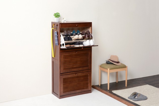 得価在庫あ 萩原 PAY マーケット - リコメン堂|商品ロットナンバー:297765559 MSS-6973BR シューズラック(代引不可)の通販はau 大人気限定SALE