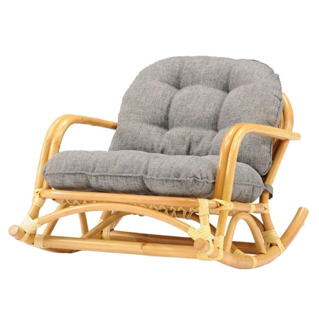 光製作所 ラタン ロッキングチェア チェア ハイバック パーソナル