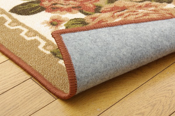 得価日本製 ナイロン 江戸間10畳(約352×440cm)(代引不可)の通販はau PAY マーケット - リコメン堂インテリア館|商品ロットナンバー:264650528 花柄 簡易カーペット 撥水キャンベル ブラウン 新着商品