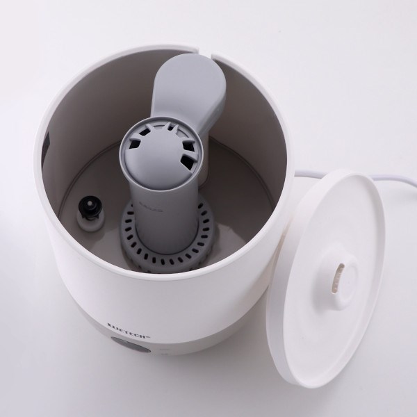 上部給水式 超音波加湿器 4.5L 大容量 加湿器 スタイリッシュ 給水式 タッチ操作 デジタル表示 加湿 リビング 寝室 室内 オフィス(代引不可)【送料無料】