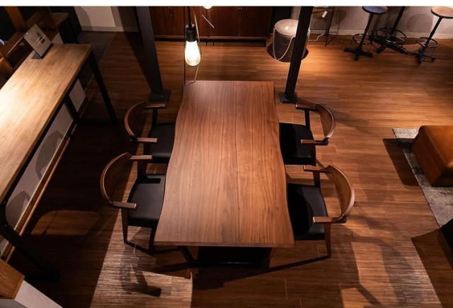 月末セール！【美品】筑波産商 ダイニングテーブル 厚ぼったく  