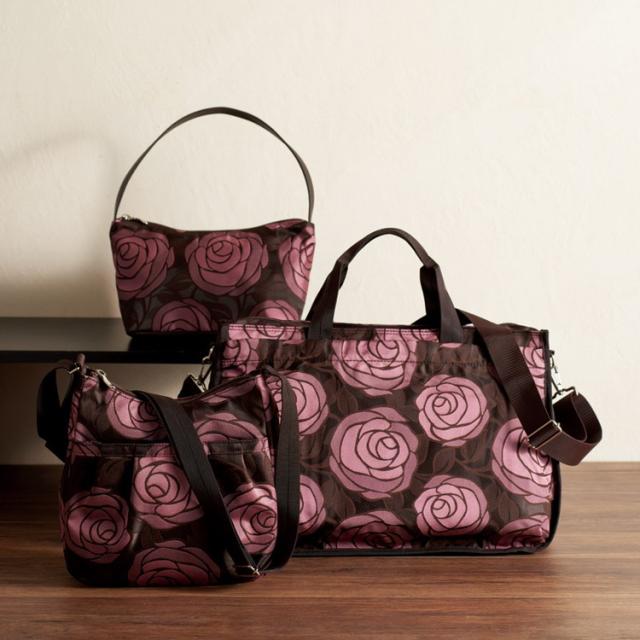 桐生ジャガードバッグセット(ピンク) バッグ MLS-15000/10001/5001PI(代引不可)【送料無料】