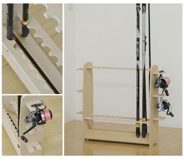 ロッドスタンド 釣り竿立て 大容量の釣り竿立て 釣り竿用の専用ラック