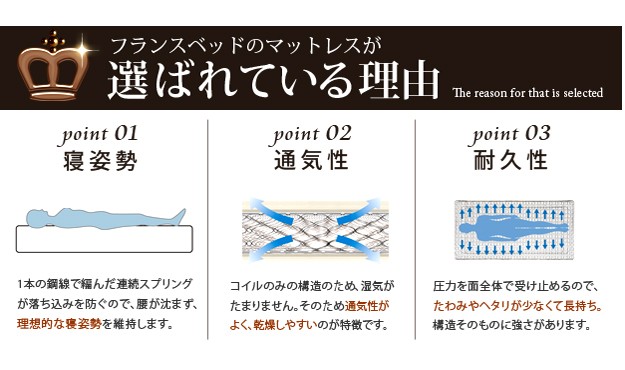 限定SALE高品質 フランスベッド シングル マットレス付き ライト・棚付きベッド 〔ウォーレン〕 ベッド下収納なし マルチラススーパースプリング(代引不の通販はau PAY マーケット - リコメン堂|商品ロッ マラソン限定