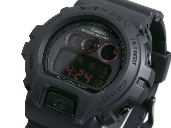 カシオ Casio Gショック G Shock 腕時計 時計 マットブラック レッドアイ Dw6900ms 1の通販はau Wowma リコメン堂