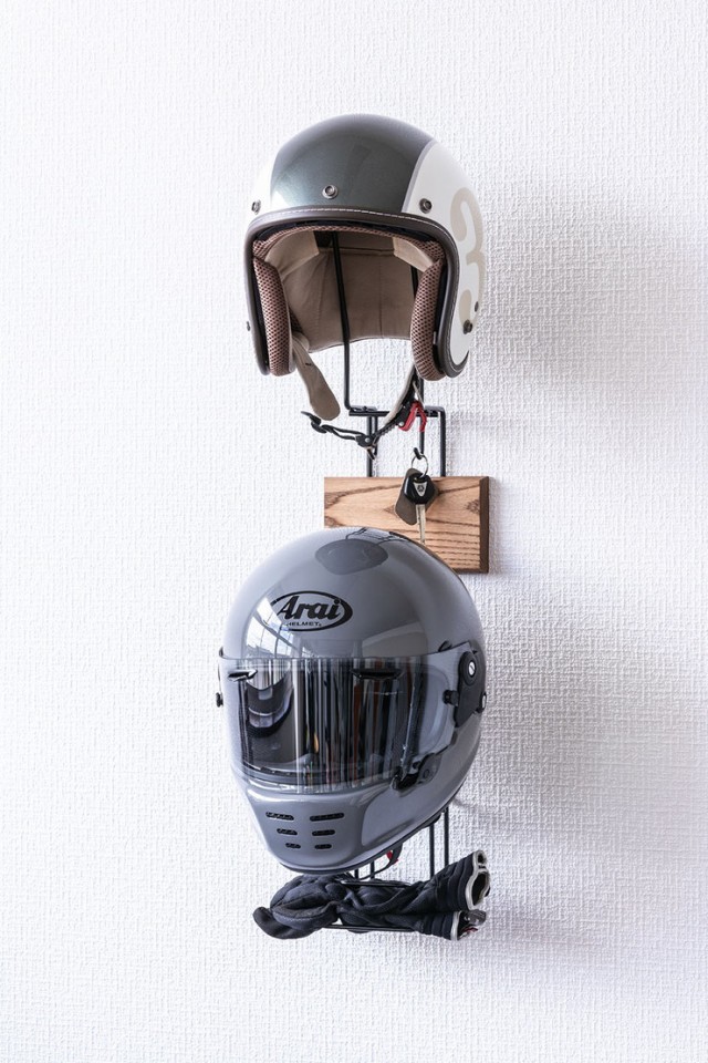 TOYMYTOY 車のフック バイク用ヘルメットホルダー 自転車吊り